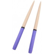 Lotus 태고의 달인 마이바찌 사용하기 쉬운 길이 약 380mm 직경 20mm 2 개 1 세트 퍼플