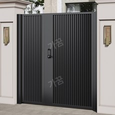 주택대문 철문 단독 펜션 별장 슬라이딩, 스타일 4(레귤러), 1개