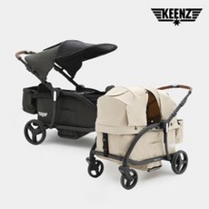 [킨즈웨건] 2023 킨즈 S클래스 프리미엄 유아웨건 쌍둥이 유모차+3종 사은품(그늘막 발,