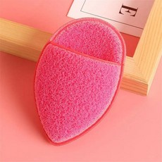 핫 대나무 숯 화장품 퍼프 페이셜 클리닝 메이크업 리무버 휴대용 스폰지 세척 도구, 1개