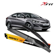 엑스핏 하이브리드 자동차 와이퍼 2P 1SET 아반떼MD, 1세트