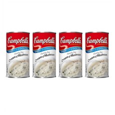 Campbell's Cream of Mushroom Soup캠프벨 크림 오프 머쉬룸 스프 22.6oz(640g) 4팩