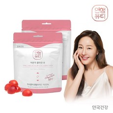 안국건강 [안국건강] 인생뷰티 저분자 콜라겐 츄 30구미 2봉, 선택완료, 단품없음