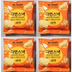 노브랜드 라면스낵 치킨향 250g 4개