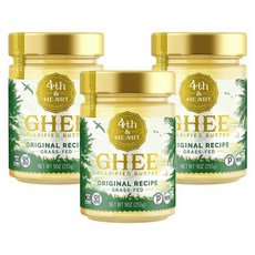 4th & Heart 포스앤하트 오리지널 기버터, 255g, 3개