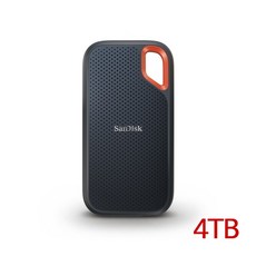 [SanDisk] 외장SSD E61 Extreme Portable SSD [USB3.2 Gen2] [블랙] [4TB]