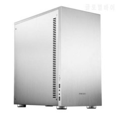 C3 플러스 알루미늄 컴퓨터 케이스 지원 MicroATX 큰 접시 큰 전원 공급 긴, 상세내용참조