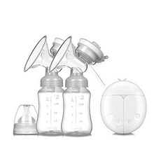 Electric Double Breastpump Portable Milk Saver - H 전기 이중 유축기 휴대용 우유 보호기 - 편안한 마사지 모두 수유 및 유 관리와 같은, 1개