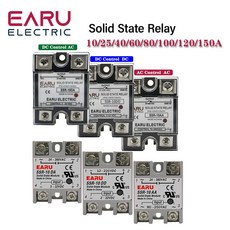 SSR-25DA SSR-40DA SSR-40AA SSR-40DD SSR 10A 25A 40A 60A 80A 100A DD DA AA 솔리드 스테이트 릴레이 모듈 PID 온도 제어, [02] AA, [03] 40A, [01] White, 1개