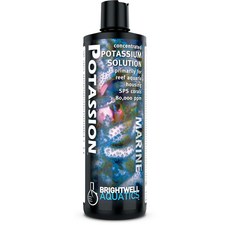 Brightwell Aquatics Potassion - Liquid Potassium S Brightwell Aquatics Potassion - 해양 암초 물고기 수족관용 액체, 250ml, 1개, 322.05g