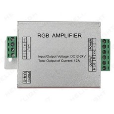 앰프 컨트롤러 단일 스트립 전원 리피터, 없음, 없음, RGB 12A