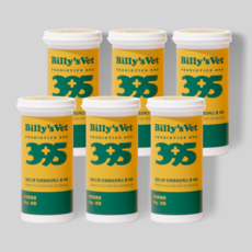  100% 특허 유산균 빌리스벳 프로바이오틱스원 395 강아지 고양이, 프로바이오틱스원 395 6개 (20% OFF) 