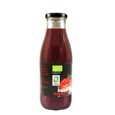 오버파워푸드 유기농 석류 주스 NFC 통착즙 750ml 원액 100%, 1개