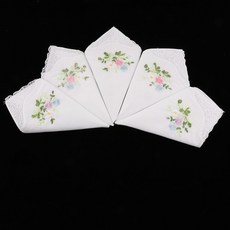 자수손수건만들기