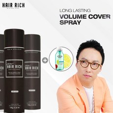 박명수헤어리치 스프레이 120g, 흑색, 5개