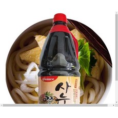 진한 감칠맛 사누끼소스 농축액(쯔유) 1.8L x 1개 업소전문용 일본 우동소스, ONE COLOR, ONE SIZE