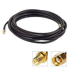 SaferCCTV 9M/ 30ft RP-SMA 와이파이 안테나 연장 케이블 동축 Coaxial CO, 상세내용참조