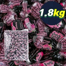 맛고을 흑사탕(H) 1.8kg/대용량사탕/대용량캔디/디저트사탕 식품 > 스낵/간식 초콜릿/사탕/젤리/껌 캔디류 일반하드캔디, 1, 1.8kg, 1개