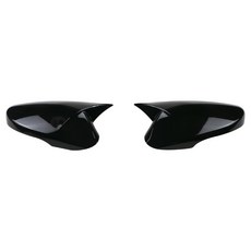 현대 벨로스터 N JS 2023 MK2 외부 백미러 성능 장식 커버, [01] Bright Black, 1개