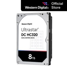 [WD대리점] WD Ultrastar DC HC320 8TB HUS728T8TALE6L4 SATA3 기업용 하드 디스크 워런티 5년 - hc320