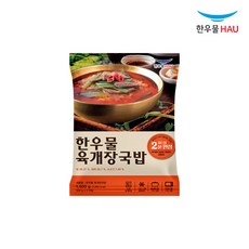 [자연맘스토리] 한우물 코스트코 육개장 국밥 1500g (300g x 5개입), 300g, 1개