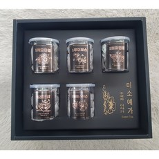 미소예가 수국이야기 수국캐모마일 수국히비스커스 수국페퍼민트 수국루이보스 수국레몬밤 티백 선물세트 20T/B X 5종, 1개