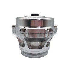 트럭 부품 OYOTE 50mm V-밴드 블로우 오프 밸브 BOV Q 타이퍼 알루미늄 플랜지에 용접 포함 O-링 클램프 로고, 한개옵션1, 04 Sliver, Sliver