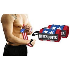RIMSports American 깃발 헬스손목보호대 Ideal 손목 스트랩 헬스장 파워리