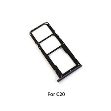 Oppo Realme C20 C21 C25 C21Y C25Y SIM 카드 트레이 슬롯 홀더 어댑터 소켓 수리 부품, For C21 blue, 1개