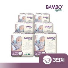 밤보드림 기저귀 3단계 밴드형 6팩 (29Px6) 1Box, 6개