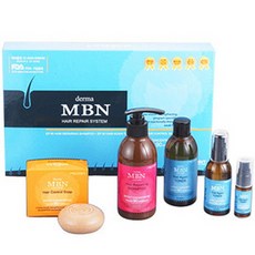 245 밀레니얼창고 / 더마 모발나 5종세트(샴푸 320ml 비누 110g 토너 220ml 100ml 25ml) 모발 두피 청량감 영양 윤기 헤어영양제 미용실트리트먼트 헤어앰플 헤어팩/헤어마스크, 단일 수량