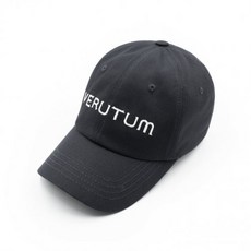 VERUTUM BC009FL : Front Logo CapㅣCharcoal - 001