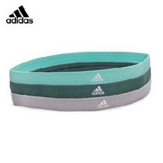 [아디다스/adidas] 트레이닝 헤어밴드 요가 헤어밴드 3마리가 땀 흡수 미끄럼 방지 달리기를 위한 튜닉