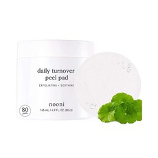 누니 턴오버 필 패드 각질 제거 NOONI Daily Turnover Peel Pads 80매입, 1개