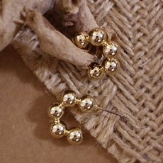 실버볼링귀걸이