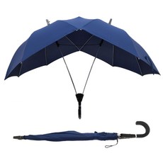 2인용 커플 더블 신기한 아이디어 골프 장 우산
