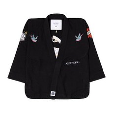 AESTHETIC '올드 스쿨' 도복 - 블랙