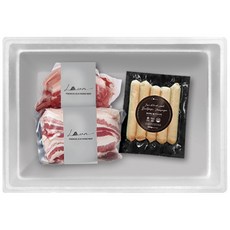[LASAN] 프롬제주 x 라산 제주 흑돼지 샤퀴테리 선물세트C 1.25kg (냉동), 1개