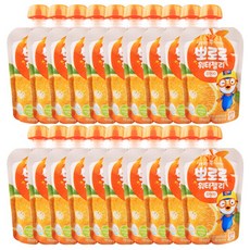 뽀로로 워터젤리 오렌지 120ml 20팩