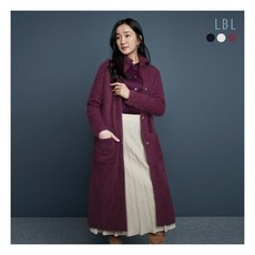 [LBL] 20FW NEW 프리미엄 퓨어 라쿤 100 롱 니트코트
