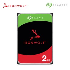 씨게이트 IronWolf 2TB NAS HDD ST2000VN003 하드디스크 내장하드 아이언울프 2테라 - 씨게이트하드디스크2tb