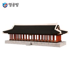 한우주+편리함을더하다:/21858EA_ 프라모델_ 건축물/영공방 목재모형 국보 제304호 여수 진남관 (YM553)