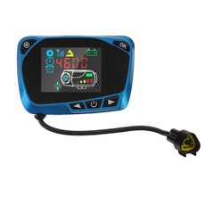 LCD 디스플레이 온도 조절기 모니터 스위치 리모컨 액세서리 자동차 히터 주차 디젤 5kw 8kw 12V 24V, [06] Blue LCD Monitor