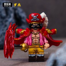 흰 수염 빨간 머리 Nika Luffy 피규어 빌딩 블록 해적 조립 호환 가능, 골 D 로저, 1개