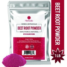 Herbaila Beet Root Powder 1 lb abc쥬스 abc쥬스팩 abc쥬스재료 abc 주스 사과 당근 abc 레드비트즙 abcd주스 abc쥬스파우더 abc쥬스 분말, 1개