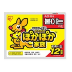 아이리스 포카포카 캥거루 붙이는 핫팩, 330팩