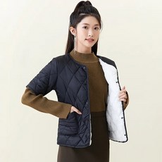 여성용 반팔 패딩 골프용 경량 실내 보온 가벼움 겸비 중년 프리미엄 원단 따뜻함 스타일 골프 겨울철