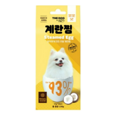 더독 강아지 계란찜 스틱 10p, 코코넛, 150g, 14개