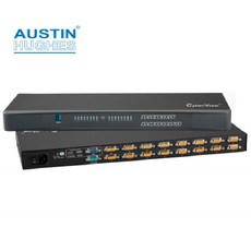 [주문제작] 16포트 Combo(PS/2 or USB) VGA KVM 스위치 [CV-S1601], 해당없음