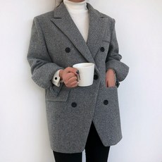 라우드 올데이하프울코트